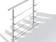 Randonaggio in acciaio inossidabile ringhiera per scale di parapetto del balcone con/senza...