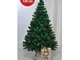 Albero di Natale con Supporto in Metallo Verde 120 cm  Verde