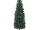  Albero di Natale Finto 180cm con 479 Rami Alto e Stretto Verde