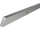 INOXLM Corrimano rettangolare 40x20 mm in acciaio inox AISI 304 con finitura"satinata" Cor...