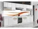 Hucoco - iona Cucina Lineare Completa l 3 m 9 pz + Piano di Lavoro inclusi Set di mobili d...
