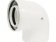 792508 - Gomito 87° Ø80/125 Apollo pp CI-C3 - bianco - Bianco - Isotip Joncoux