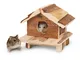  - k&f House for Rodent Bahia Hudson - Small 14 x 12 x 13 cm Wonderland