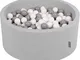 90X40cm/200 Palline ∅ 7CM Piscina Di Palline Colorate Per Bambini Tondo Fabbricato In eu,...