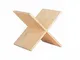 Kit croce portabottiglie 32,5x33x32,5h per mobile cubo - Salone