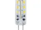 Lampadina led 24 smd G4 attacco a spillo luce fredda 12V