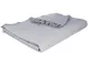 Copriletto in cotone grigio topo 230x250cm - giroletto, grigio chiaro, cotone, dimensioni...