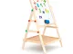 Lavagna Magnetica e Lavagna per Gesso 2 in 1 Montessori Robincool Harvard 41x35x65 cm Fabb...