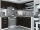 LEANA Cucina angolare completa + Componibile L 360cm 9 pz Piano di lavoro INCLUSO Set di m...