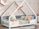 Letto per bambini 80x160cm letto per bambini in legno di pino letto per bambini casa per b...