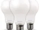 Arum Lighting - Lotto di 3 lampadine led 7W Eq 60W Standard satinato E27 Température de Co...