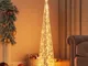 Maison du'Monde - Cono di Luce di Natale 60 led Bianco Caldo 120