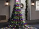 Furniture Limited - Illuminazione per Albero di Natale 320 led - Multikleur