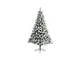 Everlands Albero di Natale Imperial Innevato 180 cm, Diametro 117 cm, Apertura a Ombrello,...