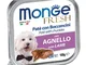 Monge Fresh Patè e Bocconcini per Cane in Vaschetta da 100 gr Agnello