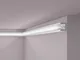 Cornice soffitto parete  IL12 wallstyl Noel Marquet modanatura tipo stucco illuminazione i...