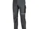 Upower world pantalone da lavoro multitasca modello slim super resistente comodo asphalt g...