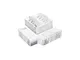 Springos - Organizzatore per il cassetto con scomparti per biancheria, bianco.