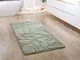 Tappeto Bagno Tappetino Da Bagno Zerbino Morbido Memory Foam 3D 60x100 cm, Verde - Paco Ho...