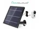 Homcloud - pannello solare con micro usb per telecamera FREE4