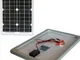 General Traders - pannello solare modulo fotovoltaico 20W 20WATT 12V celle silicio pinze b...