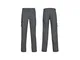  - pantalone da lavoro grigio penombra 75138 - win ii iso 13688:2013 utility - Taglia xl