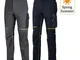 U-power - pantalone world - tg.l - asphalt grey