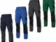 Pantaloni da lavoro elasticizzati Siggi Tago - s - Azzurro - Azzurro