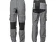 Issaline - Pantalone Lavoro Stretch-On Grigio Xl