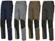 Pantalone da lavoro elasticizzato multitasca Issa Stretch Extreme 8830 - L - Avion - Avion