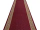 Rugsx - passatoia gommata inca bordo 67cm red 67x140 cm