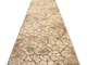 Passatoia karmel Terra terra screpolata caramello grigio 100 cm beige 100x410 cm