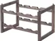 Portabottiglie -577 legno impilabile 2 ripiani 26x41x24cm, 1 pezzo