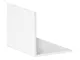 Profilo angolare In alluminio Finitura bianca Per Progetti Edili, Riforme e Bricolage Misu...