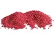Quarzite sintetica colorata Rossa - diametro 3mm - 5kg