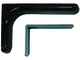 Reggimensole per arredamento nere - mm.180, spessore mm.14