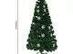 Relax4life - Albero di Natale Artificiale, 1,2 M/1,5 M/1,8 m con Luci e Addobbi, Rami Folt...