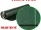 Bricolife - rete telo pacciamatura 1,05x10 metri verde anti radice anti alga per erbacce o...