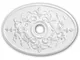 Profhome Decor - Rosone soffitto parete 156041 Profhome elemento decorativo elemento soffi...