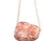 Hkm Sport Equipment - Sale rosa dell'Himalaya per cavalli in rullo da 2 kg con corda: Tagl...