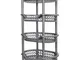 Dandibo - scaffale da cucina scaffale di plastica impilabile per frutta 93872 cesto da cuc...