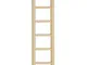 Ferplast - Scaletta in legno 11 gradini pa 4006 44x11cm