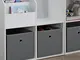 Scatola Pieghevole in Set da 10 pezzi Organizzatore in Tessuto a Forma di Cubo 28x30x30cm...