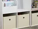 Scatola Pieghevole in Set da 10 pezzi Organizzatore in Tessuto a Forma di Cubo 28x30x30cm...