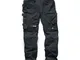 Scruffs - Pantaloni cargo Pro Flex Plus neri Taglia 52 l