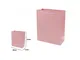 Trade Shop - Set 3 Pz. Buste Borsa Regalo Sacchetti 55x40x15 Cm 69922 Rosa Con Manico Cord...