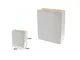 Trade Shop - Set 3pz Buste Borsa Regalo Sacchetti 23x18x10cm 69899 Bianco Con Manico Cordi...