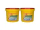 Sika - Set di 2 complementi di impermeabilizzazione per piscine Enduit Piscine - Schiuma b...