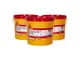 Sika - Set di 3 Wall Intonaci di riempimento e riparazione per pareti e soffitti in pasta...