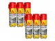 Set di 6 schiume poliuretaniche Sika Sika Boom 151 Multiposition - 500 ml - Beige